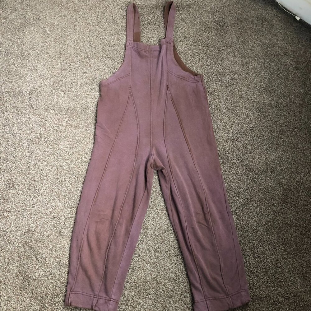 Lightweight Terry Romper Overalls from Urban Outfitters